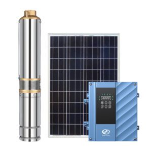 Difful 7.5kW AC/DC Solar Submersible Borehole Pump