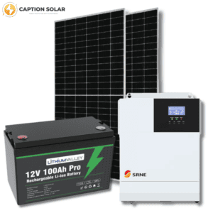 1.5kW 12V with 1.2kWh Lithium Battery Solar Package