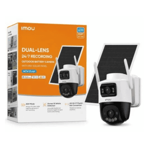 IMOU AOV Dual 10MP Solar-Powered 4G Security Camera