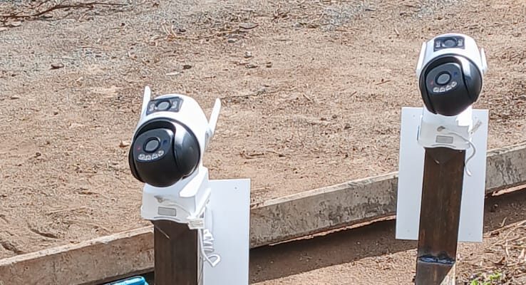 Solar Cameras Installation